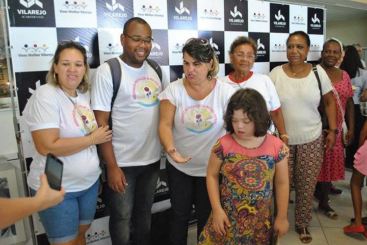 Beneficiary institution group visiting the store during the programme
