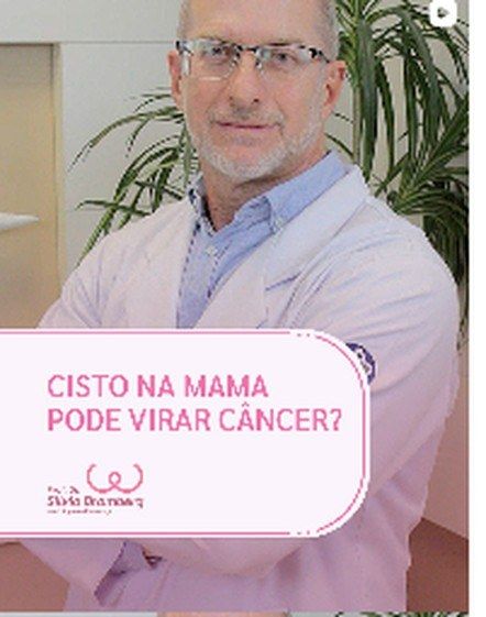 Breast cyst educational post